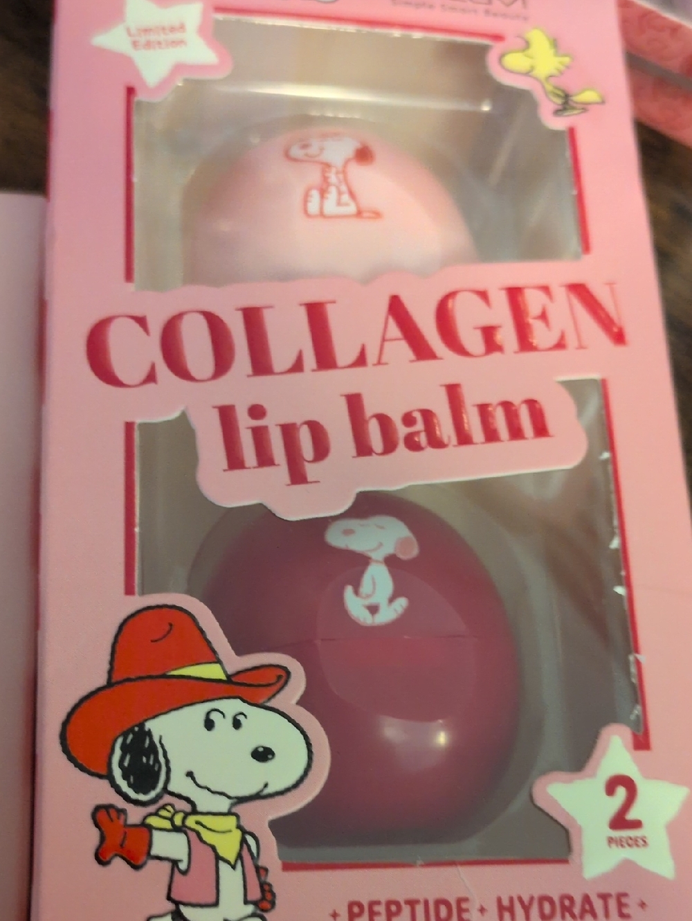 PEANUTS BUNDLE, Mug, Glass Tumbler, Lip Duo With Keychain, Nose Strips, Collagen - Picture 7 of 7